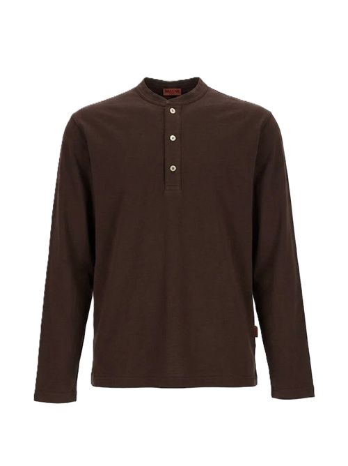 BarenaT-shirt Nino Gebo a maniche lunghe Barena | TSU56742794272 MORO